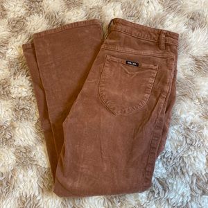 Rolla’s High Rise Straight Corduroy Pants, size 30